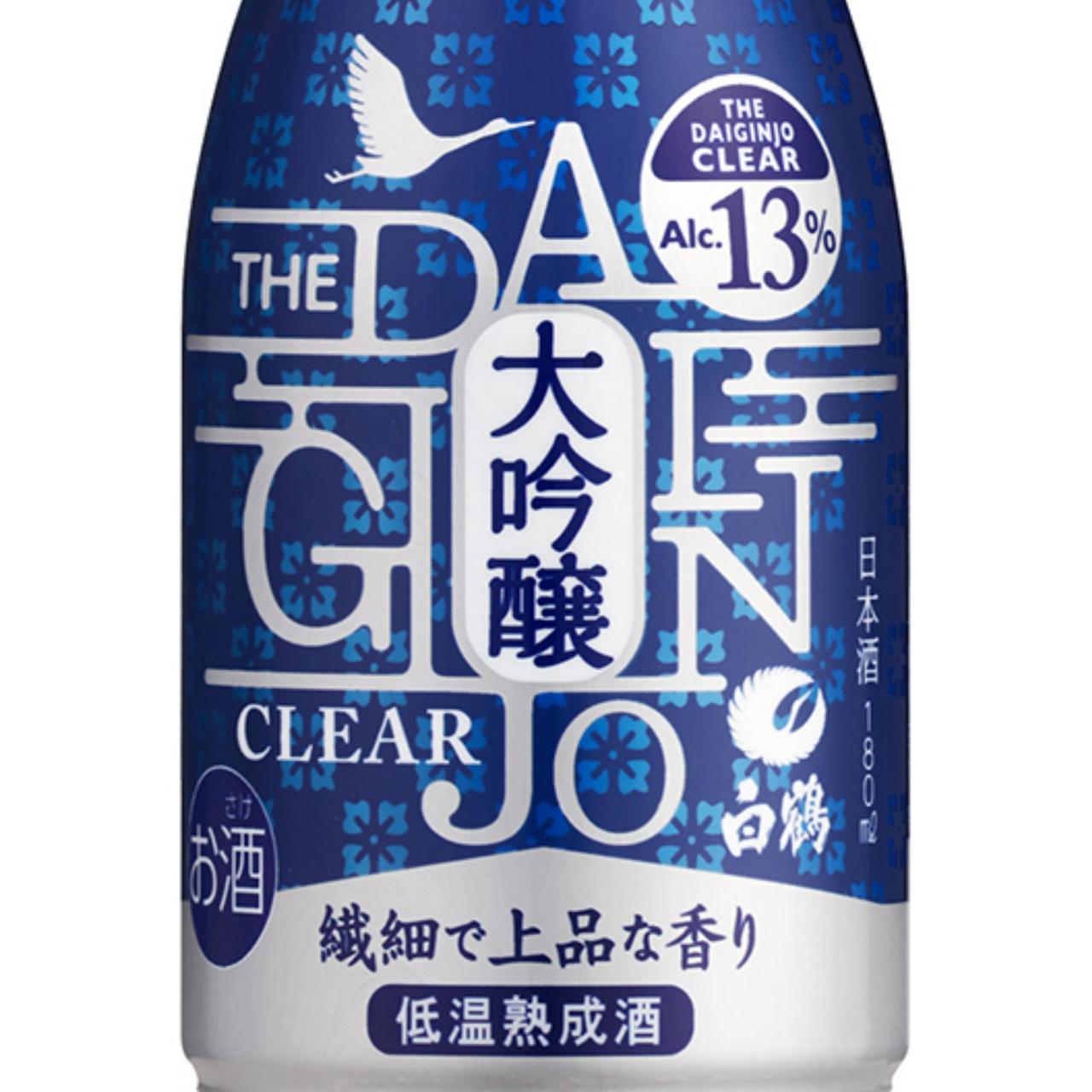 日本酒 180ml 白鶴」の人気商品一覧・価格比較 - 価格.com 白鶴酒造 白鶴 THE 大吟醸 CLEAR180mlボトル缶×1ケース（全24本） 送料無料