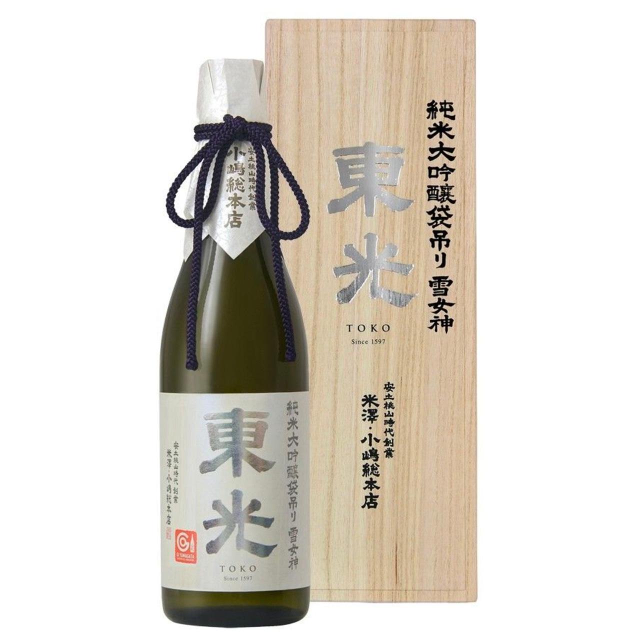 東光 純米大吟醸袋吊り 雪女神 | Sakenomy - 日本酒を知り、日本を知る