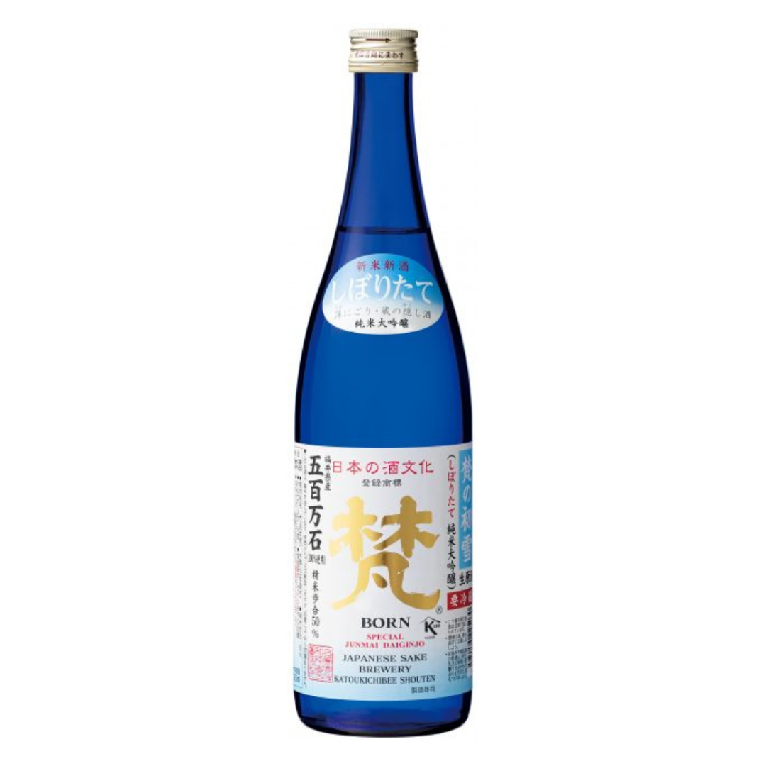 梵の初雪 しぼりたて生原酒 五百万石 | Sakenomy - 日本酒を知り、日本