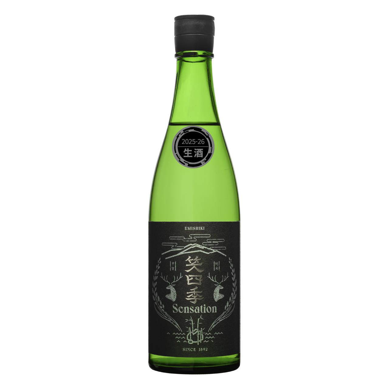 笑四季 センセーション 黒ラベル 生酒 | Sakenomy - 日本酒を知り