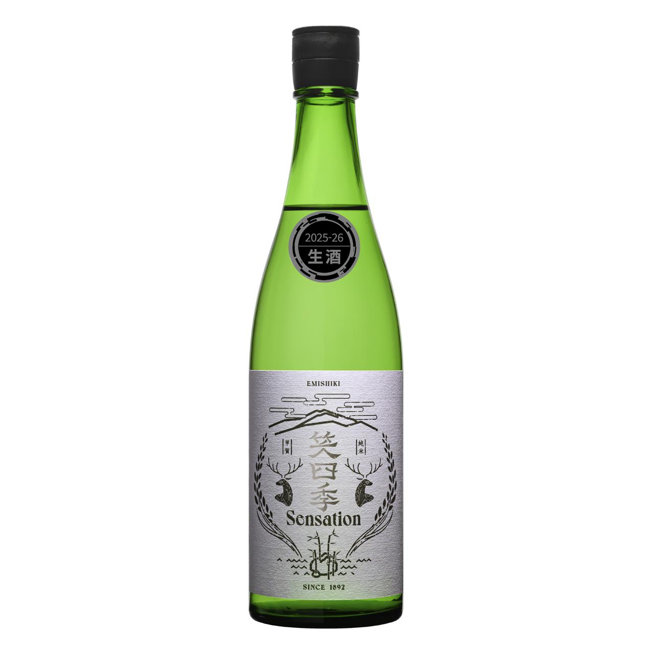 笑四季 センセーション 白ラベル 生酒 | Sakenomy - 日本酒を知り