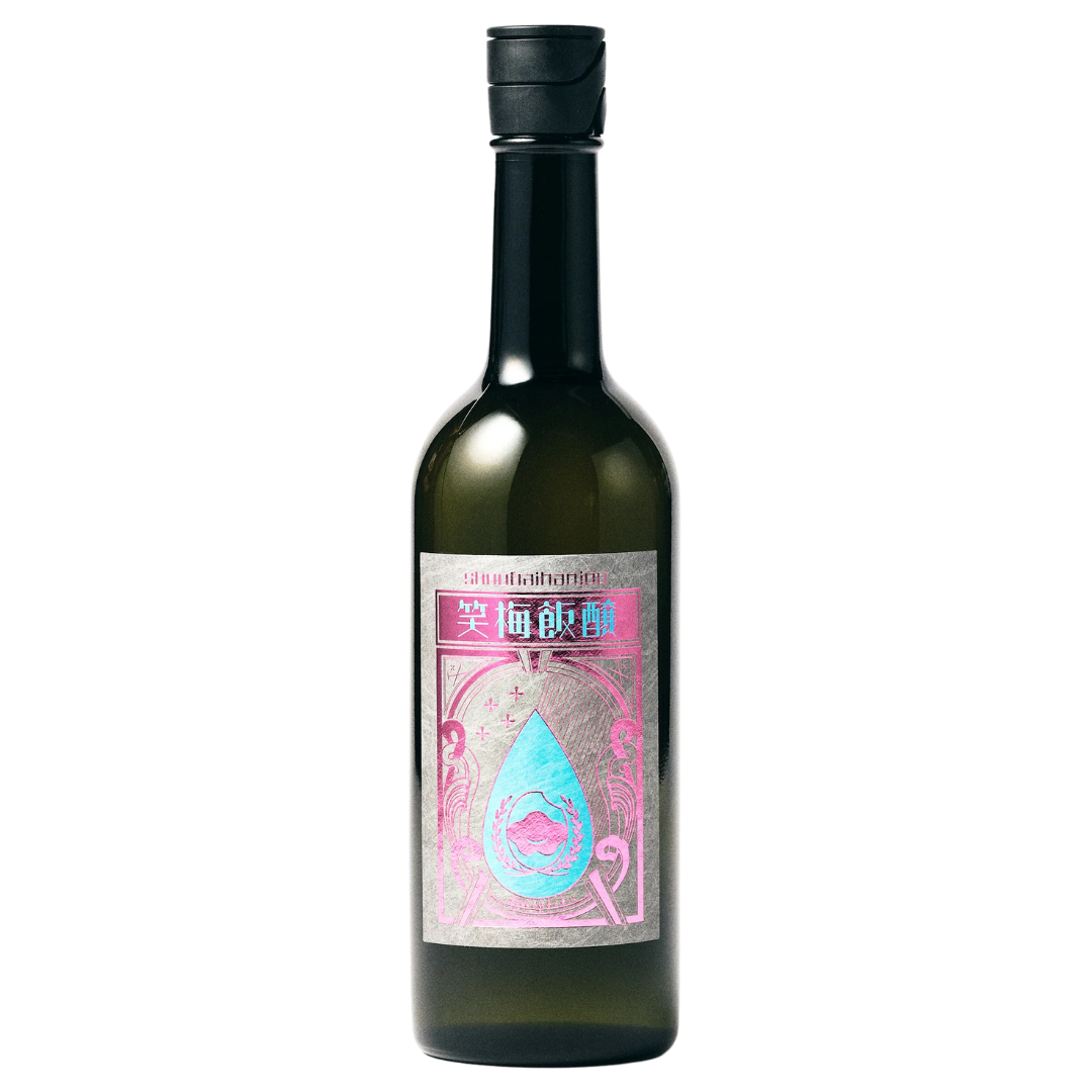 Shirakiku 笑梅飯醸 梅酒 純米吟醸無濾過生原酒仕込み | Sakenomy