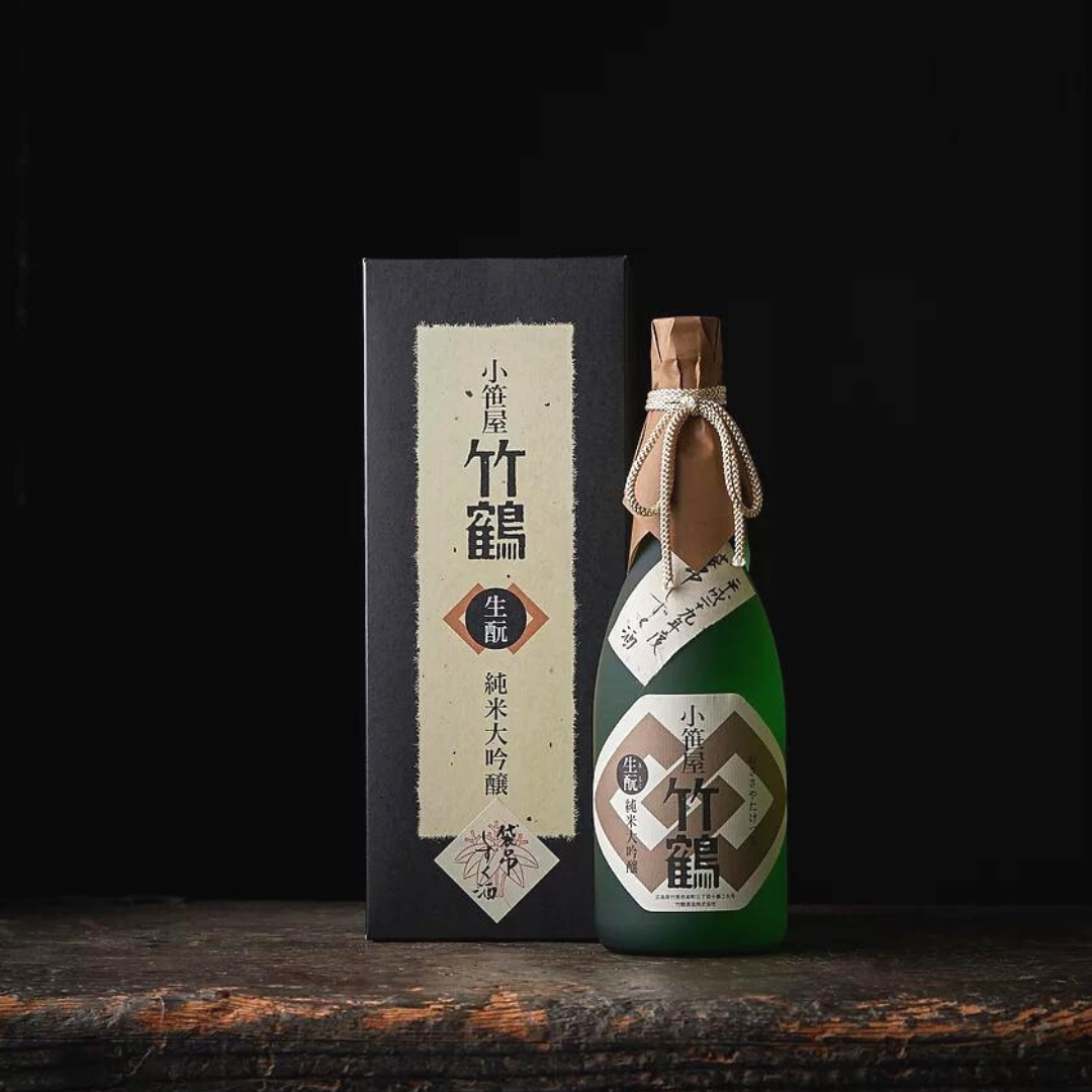 小笹屋竹鶴 生酛 純米大吟醸原酒 袋吊 | Sakenomy - 日本酒を知り